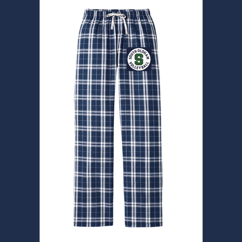 SOUTH VOLLEYBALL LOUNGE PJ PANTS NAVY/WHITE  CIRCLE OR STATE