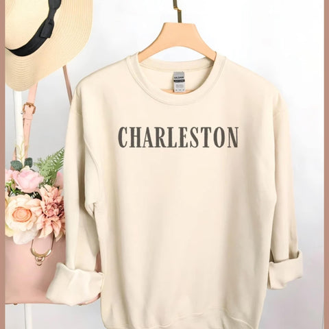 THE CHARLESTON CREWNECK SAND