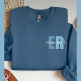 THE CUSTOM RN CREWNECK BONE, NAVY, SLATE OR HEATHER GREY