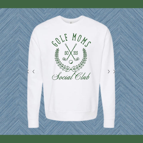 SOUTH GOLF CREWNECK WHITE