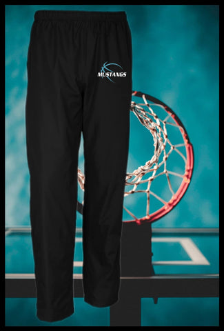 BASKETBALL NORTH YOUTH & ADULT WIND PANT BLACK