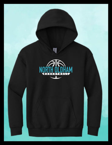 BASKETBALL NORTH BLACK HOODIE YOUTH