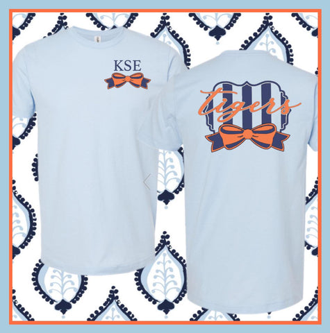 KENWOOD CHAMBRAY BLUE S/S TEE YOUTH & ADULT