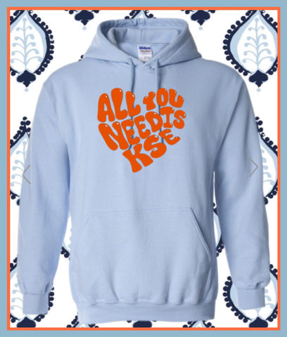 KENWOOD LIGHT BLUE HOODIE