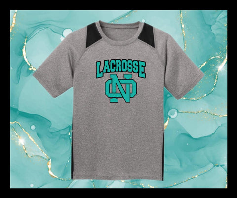 NORTH CUSTOM SPORT DRI FIT COLOR BLOCK  TEE