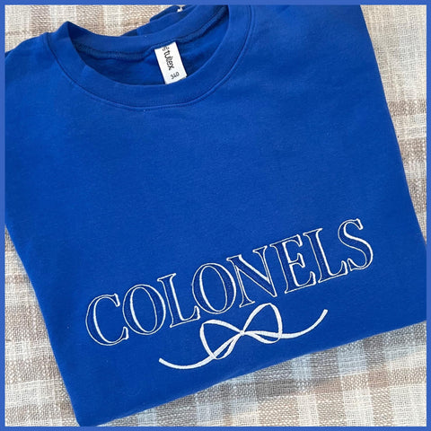 OC COLONELS CREWNECK ROYAL BLUE