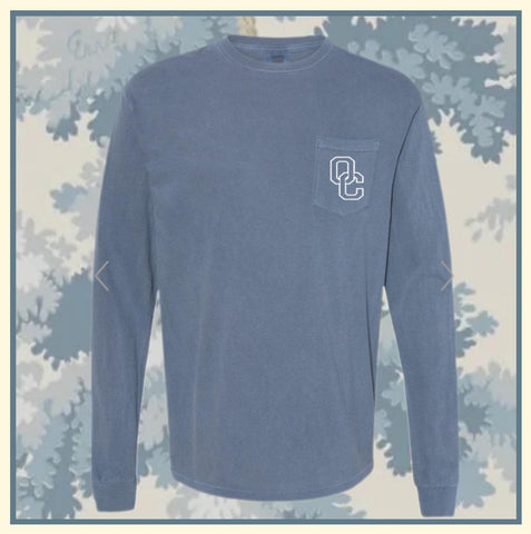 OC GOLF L/S POCKET TEE