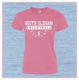 A MANDATORY VOLLEYBALL PRACTICE DRI FIT TEE PINK