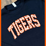 KENWOOD CREWNECK NAVY W/ ORANGE/WHITE POLKA DOT YOUTH & ADULT