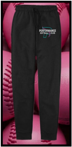 PC SOFTBALL JOGGERS BLACK