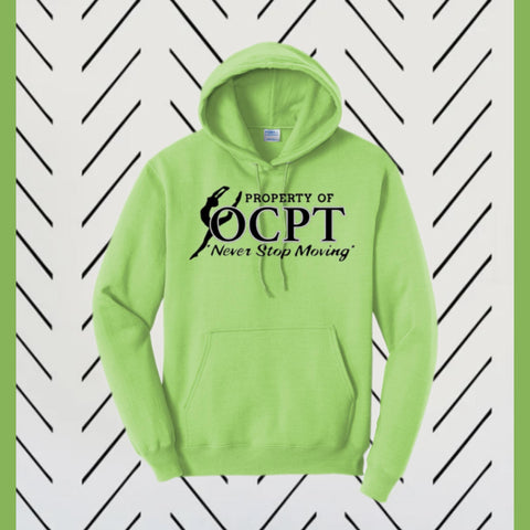 OCPT CUSTOM BOY OR GIRL HOODIE LIME