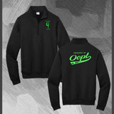 OCPT BLACK JACKETS BOY OR GIRL QUARTER ZIP