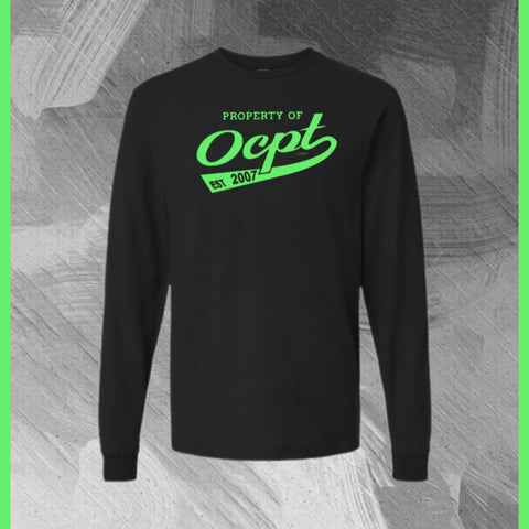 OCPT TEE L/S BLACK
