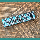 NORTH EMBROIDERED KEYCHAIN 3 STYLES