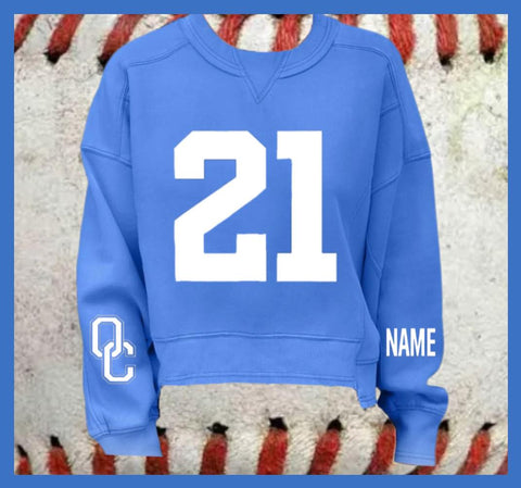 OC CUSTOM OVERSIZED CREWNECK