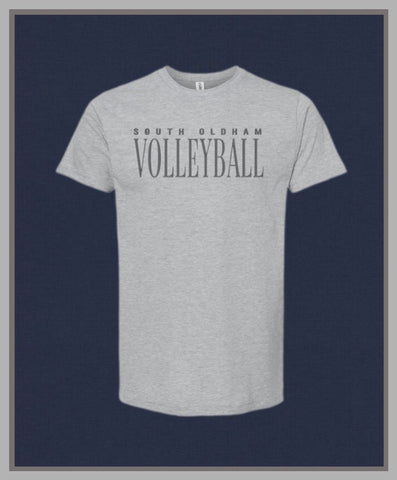 SOUTH VOLLEYBALL S/S TEE GREY