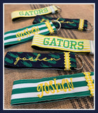 CUSTOM EMBROIDERED KEYCHAINS VARIOUS