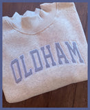 OC CUSTOM MOCKNECK SWEATSHIRT GREY