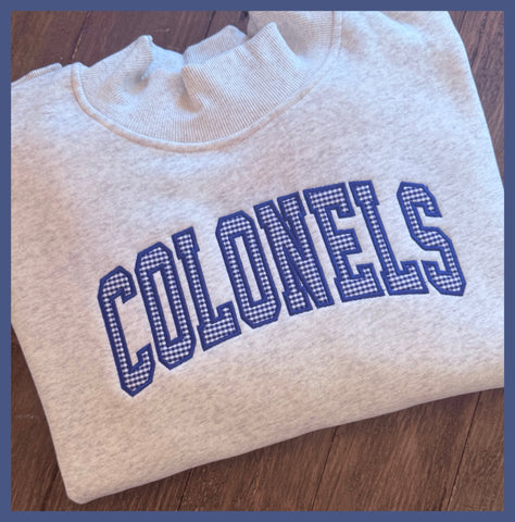 OC CUSTOM MOCKNECK SWEATSHIRT GREY