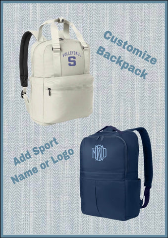 SOUTH VOLLEYBALL BEIGE BACK PACK