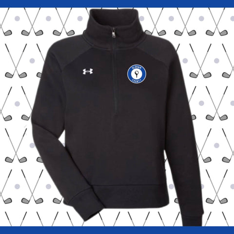 OC GOLF 1/2 ZIP BLACK