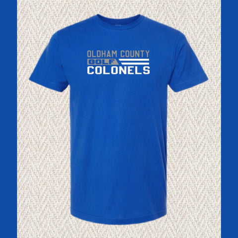 OC GOLF S/S ROYAL BLUE TEE