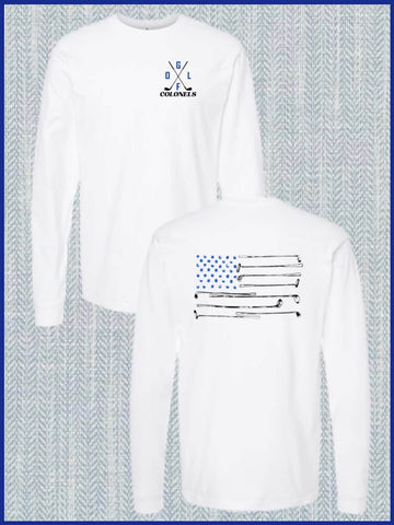 OC GOLF L/S TEE WHITE