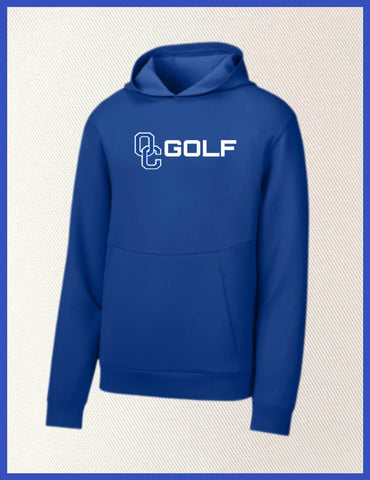 OC GOLF PERFORMANCE HOODIE BLUE