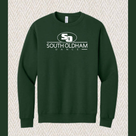 DANCE SOUTH GREEN CREWNECK