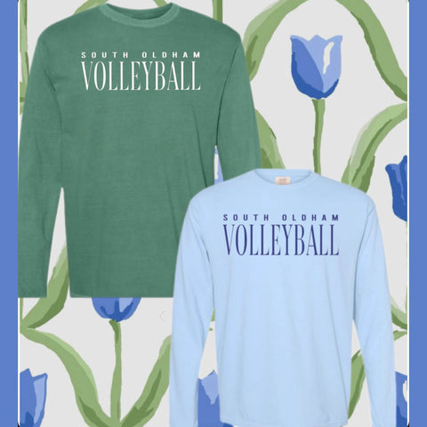 SOUTH VOLLEYBALL L/S TEES