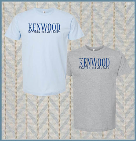 KENWOOD GREY & LIGHT BLUE S/S TEE
