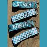 NORTH EMBROIDERED KEYCHAIN 3 STYLES